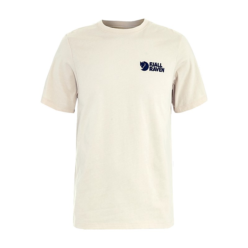 Fjällräven T-Shirt Swedish Forest, chalk white, Größe L
