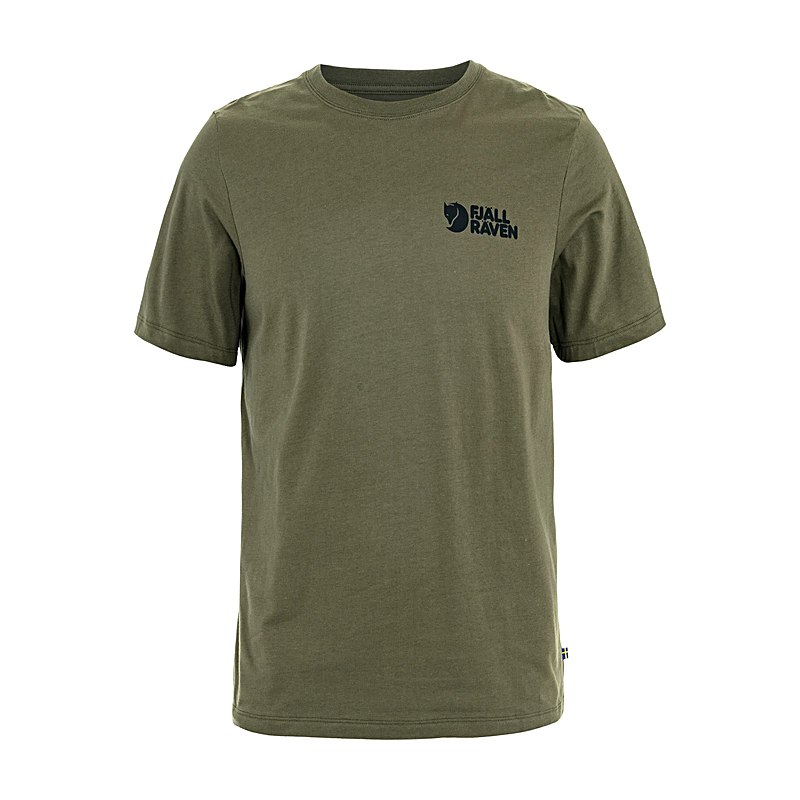 Fjällräven T-Shirt Swedish Forest, laurel green, Größe L
