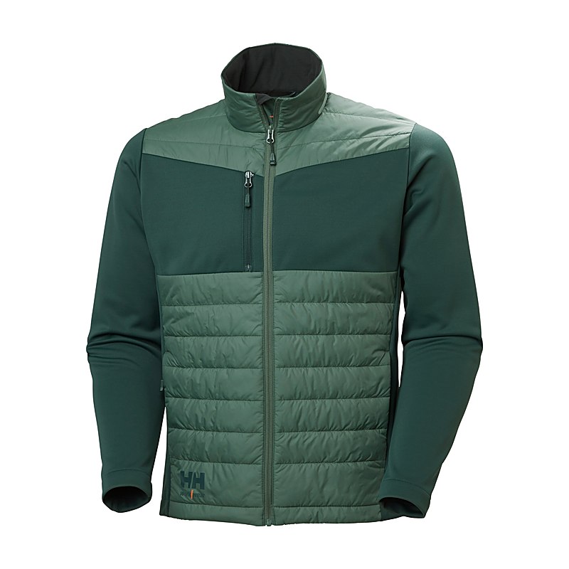 Helly Hansen Jacke Oxford Hybrid Insulated, spruce-darkest spruce, Größe XXL