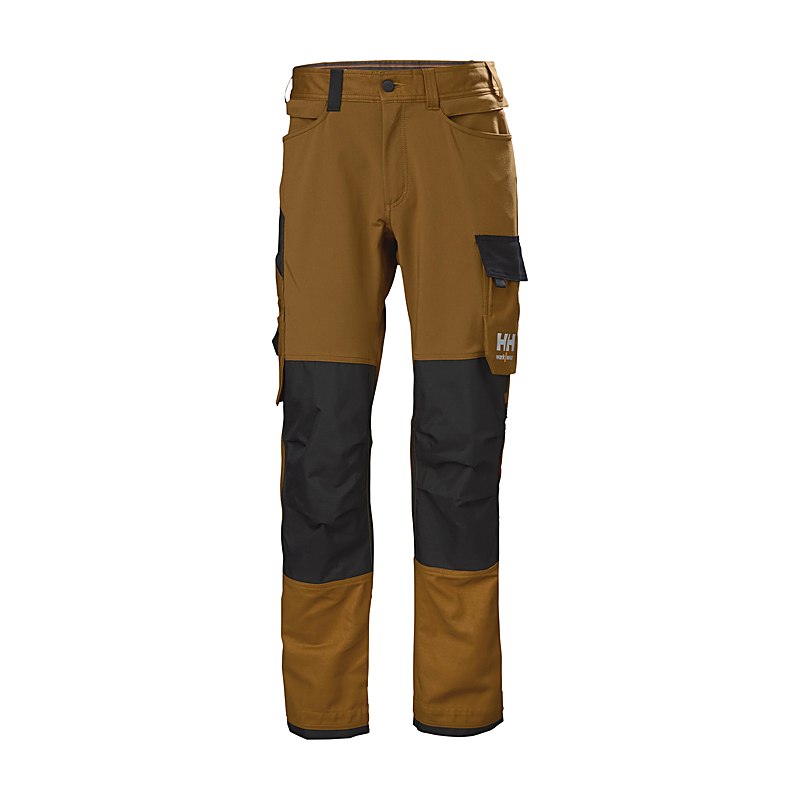 Helly Hansen Arbeitshose Oxford 4X Connect, saddle-black, Größe 52