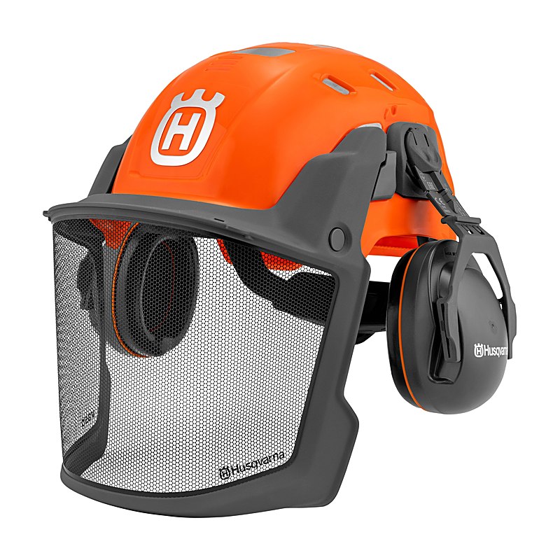 Husqvarna Kopfschutz-Kombination Technical, orange