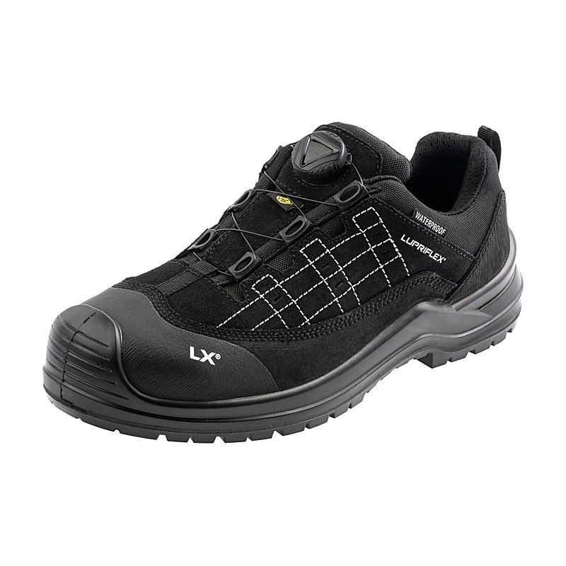 Lupriflex Sicherheitshalbschuhe Turner Low, schwarz, Größe 44