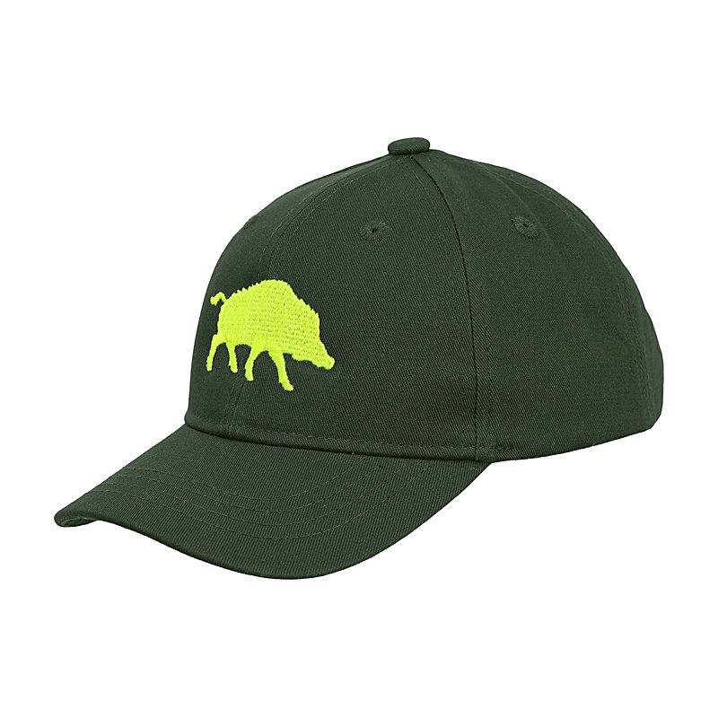 Skogen Cap Wildschwein Kids, oliv, Größe one size