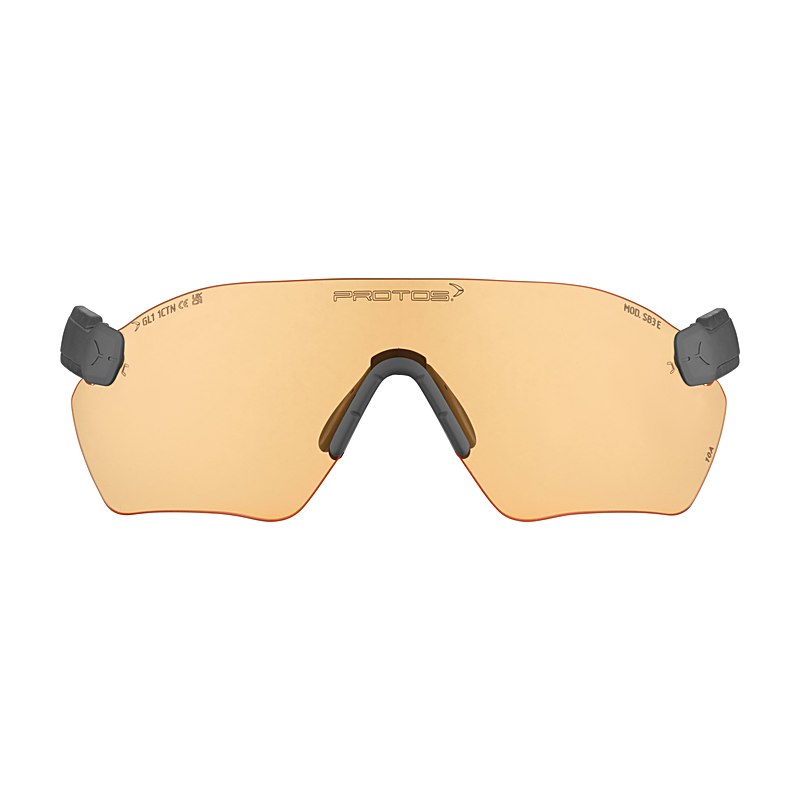 Protos Schutzbrille E, orange