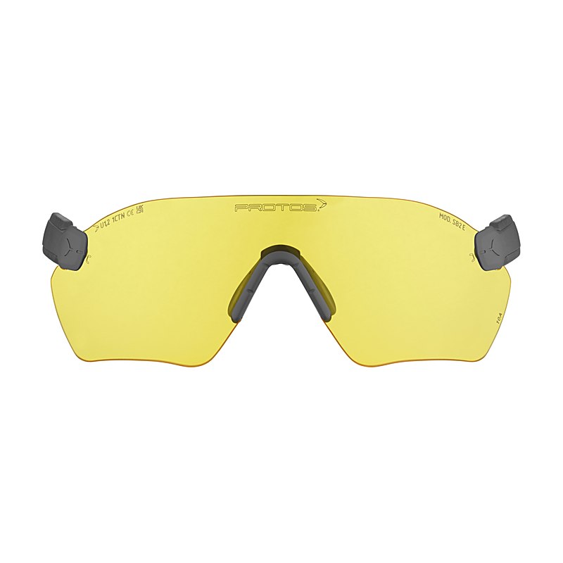 Protos Schutzbrille E, gelb