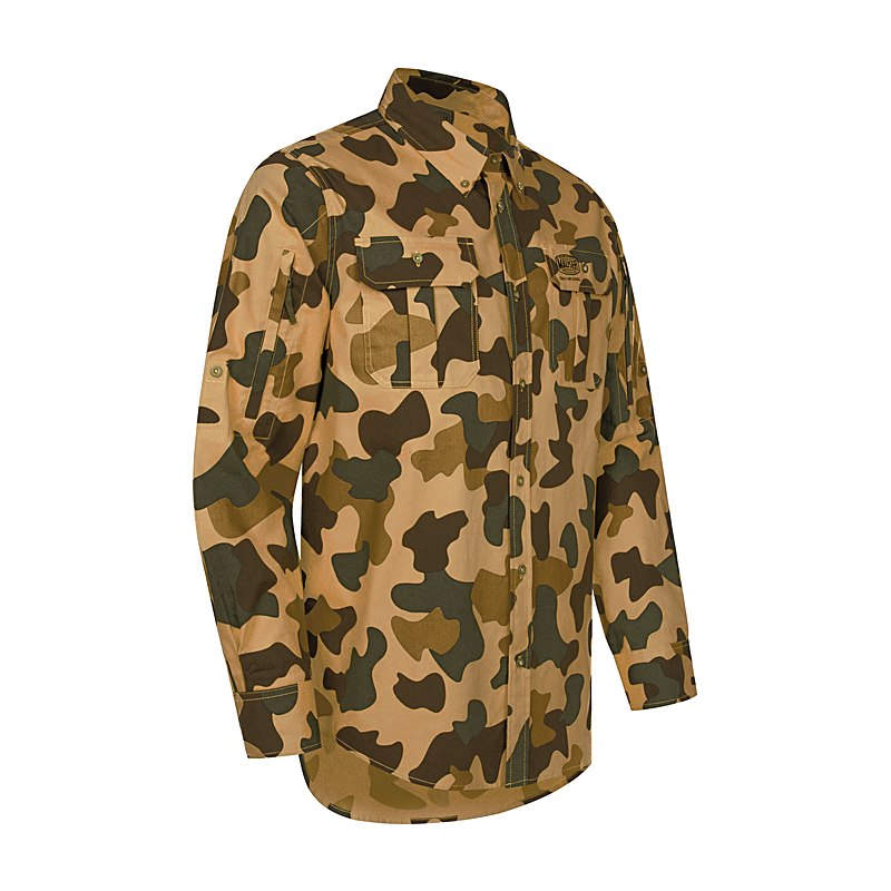 Mauser Langarmhemd Stalker, mauser camouflage, Größe XXL