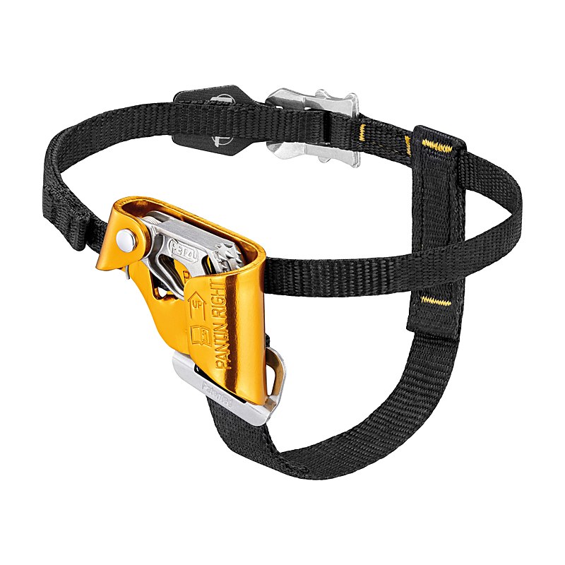 Petzl Fußsteigklemme Pantin, gelb