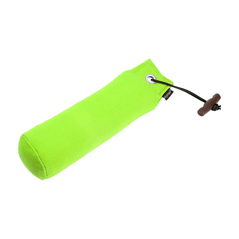 Mystique Apportierdummy, neongrün, Gewicht 500 g
