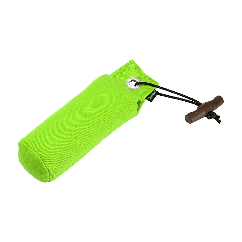 Mystique Apportierdummy, neongrün, Gewicht 250 g
