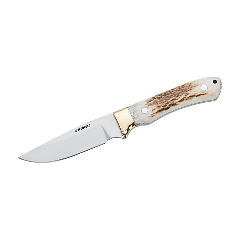 Herbertz Jagdmesser mit Hirschhorngriff