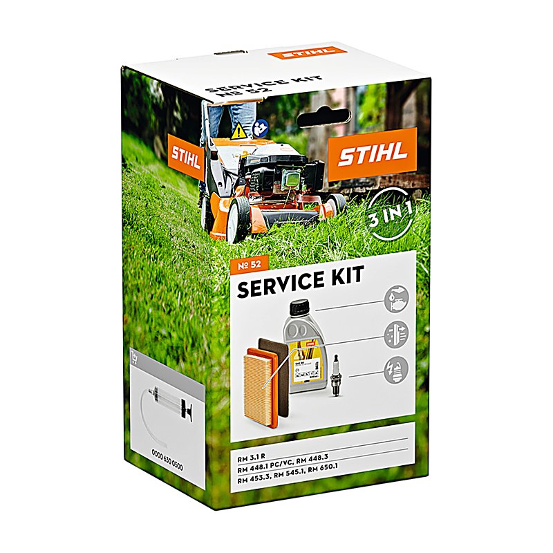 Stihl Service-Kit für Rasenmäher, 52 für RM 448.1 PC/VC, RM 448.3, RM 453.3, RM 545.1, RM 650.1, RM 3.1 R