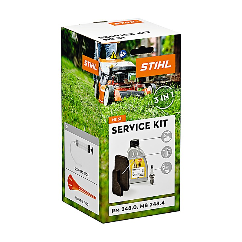 Stihl Service-Kit für Rasenmäher, 51 für RM 248.0, RM 248.4