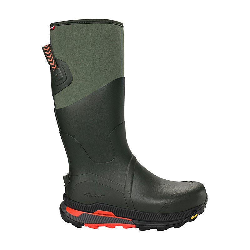 Viking Winter-Gummistiefel Villrein Neo SC, huntinggreen, Größe 45
