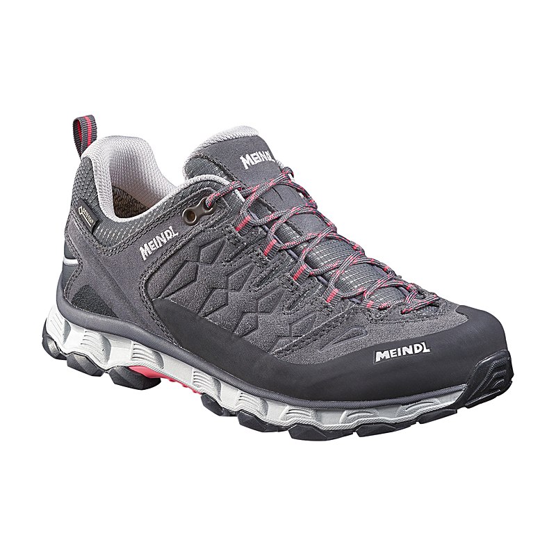 Meindl Freizeitschuhe Lite Trail Lady GTX, steingrau-rosé, Größe 4