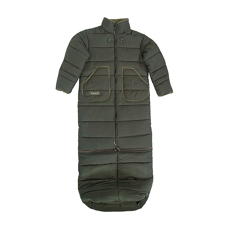 Carinthia Loden-Ansitzjacke mit Webpelz-Fußteil, olive, Größe 52 | 54