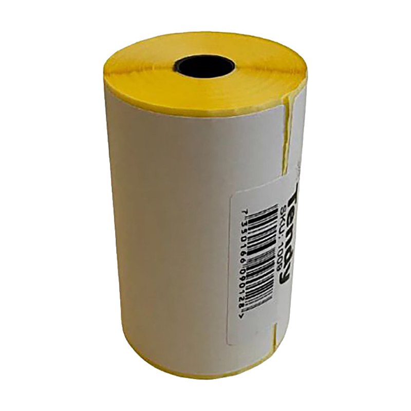 Tendy Etikettenrolle, Maße 76 x 76 mm