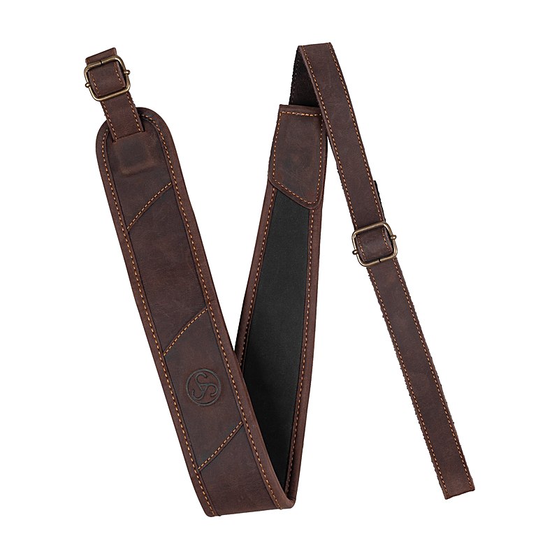 Sauer Gewehrriemen Leder, braun