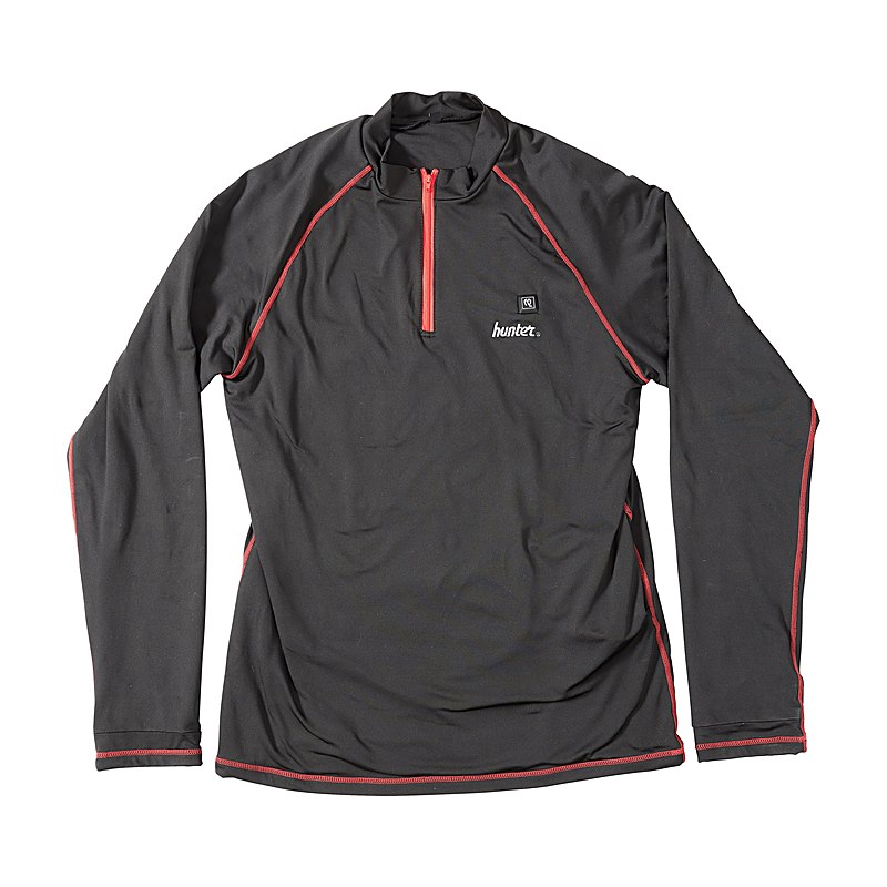 Hunter Beheizbares Langarmshirt Heat, black, Größe L