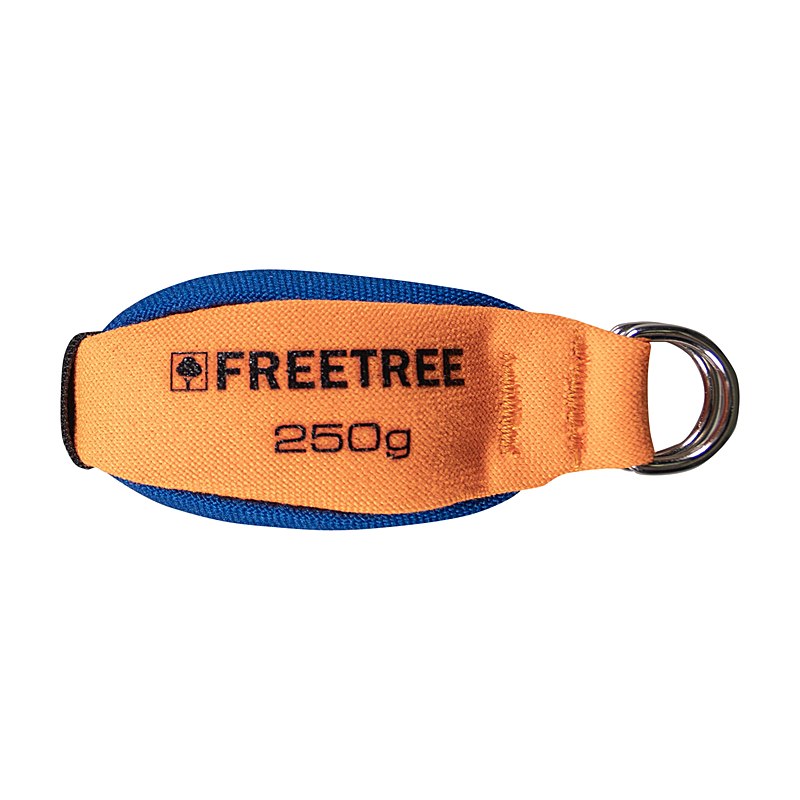 Freetree Wurfbeutel Bullet, orange-blau, Gewicht 250 g