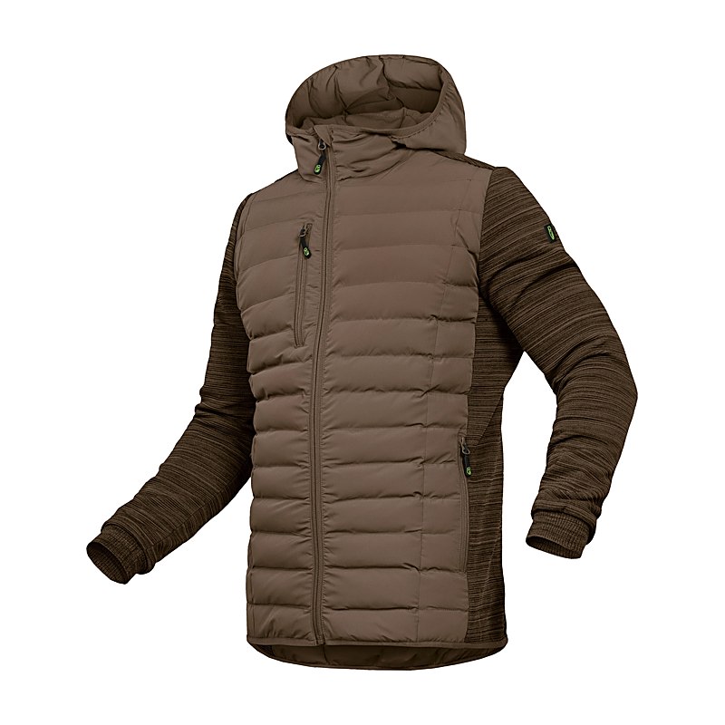 Leibwächter Hybridjacke, haselnuss-schwarz, Größe 5XL