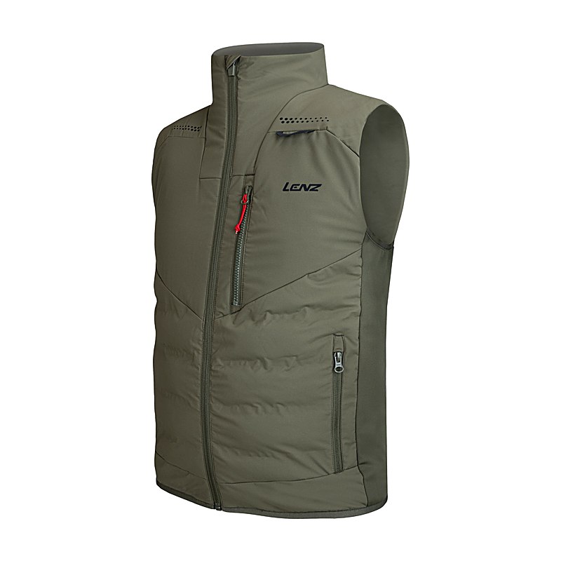 Lenz Heizweste 3.0, olive, Größe XS