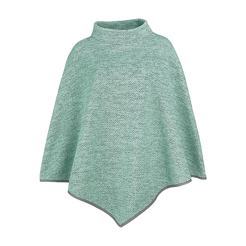 Elkline Poncho Cozy Cape, lightgreen, Größe one size