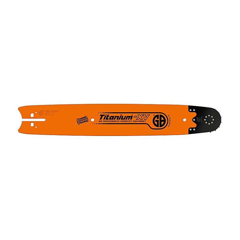 GB Harvester-Schiene Titanium XV, Treibglieder 87 – 89, Schienenaufnahme weit, 75 cm