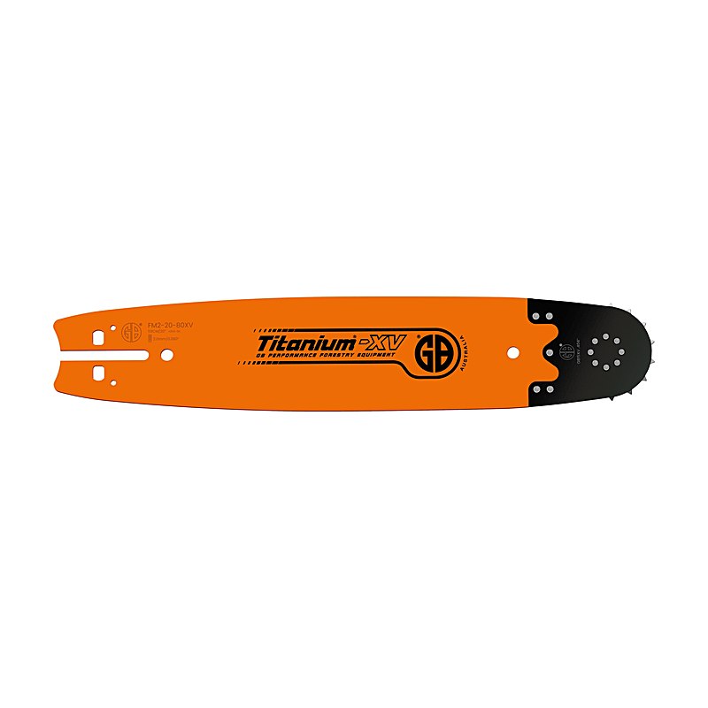 GB Harvester-Schiene Titanium XV, Treibglieder 71 – 74, Schienenaufnahme normal, 59 cm
