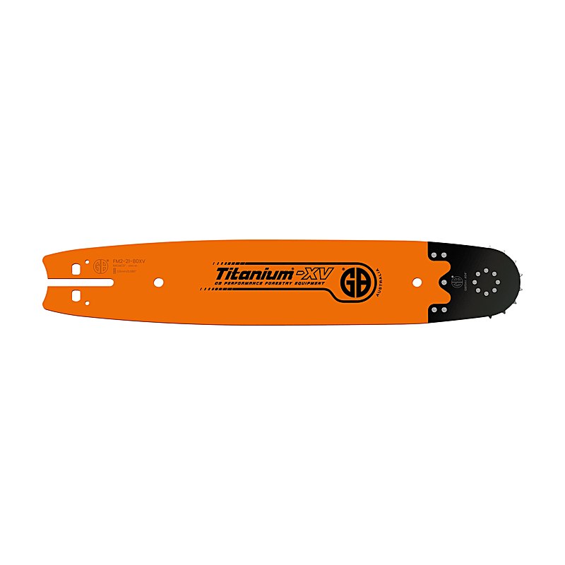GB Harvester-Schiene Titanium XV, Treibglieder 74 – 76, Schienenaufnahme normal, 64 cm