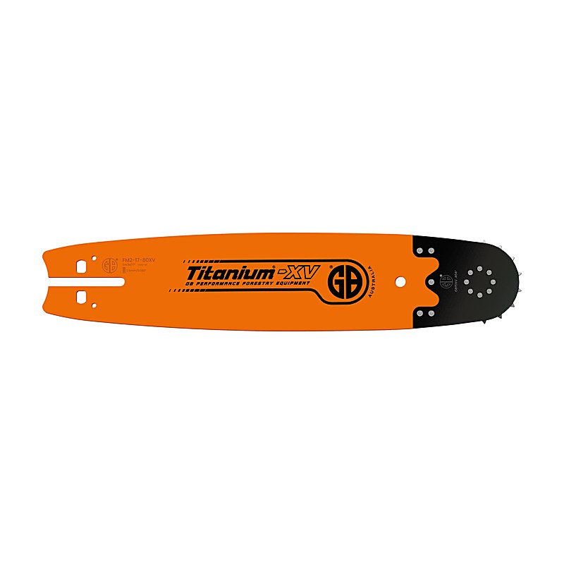 GB Harvester-Schiene Titanium XV, Treibglieder 65 – 68, Schienenaufnahme normal, 54 cm