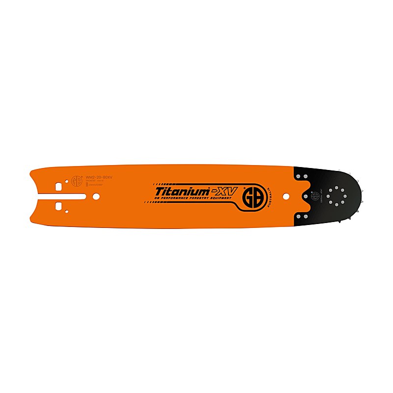 GB Harvester-Schiene Titanium XV, Treibglieder 73 – 75, Schienenaufnahme weit, 59 cm