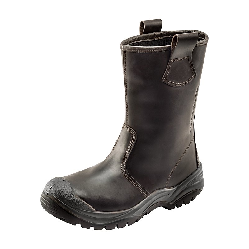 Lupriflex Sicherheits-Schlupfstiefel Aqua Offshore Profi, braun, Größe 42
