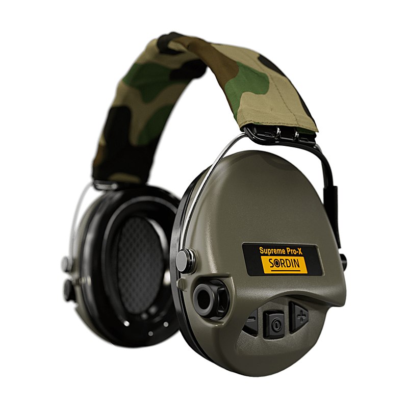 Sordin Gehörschutz Supreme Pro X, camouflage