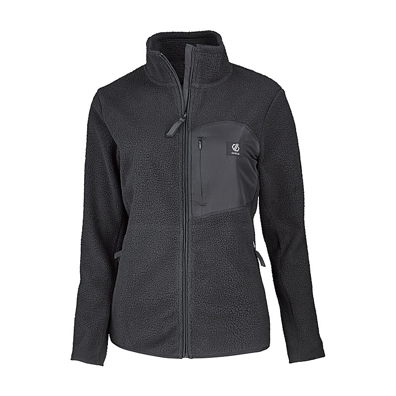 Dare2B Fleecejacke Excursion Shield, black, Größe 36