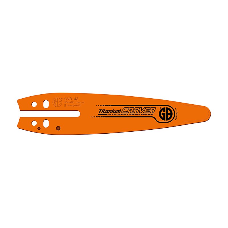 GB Carving-Schiene, 1,1 mm, Universal-Aufnahme