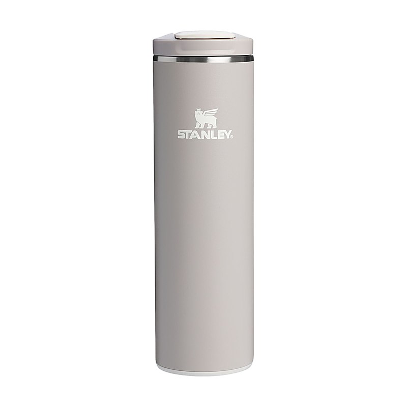 Stanley Vakuum-Flasche The Transit Flip Top Mug 0,6 Liter, ash