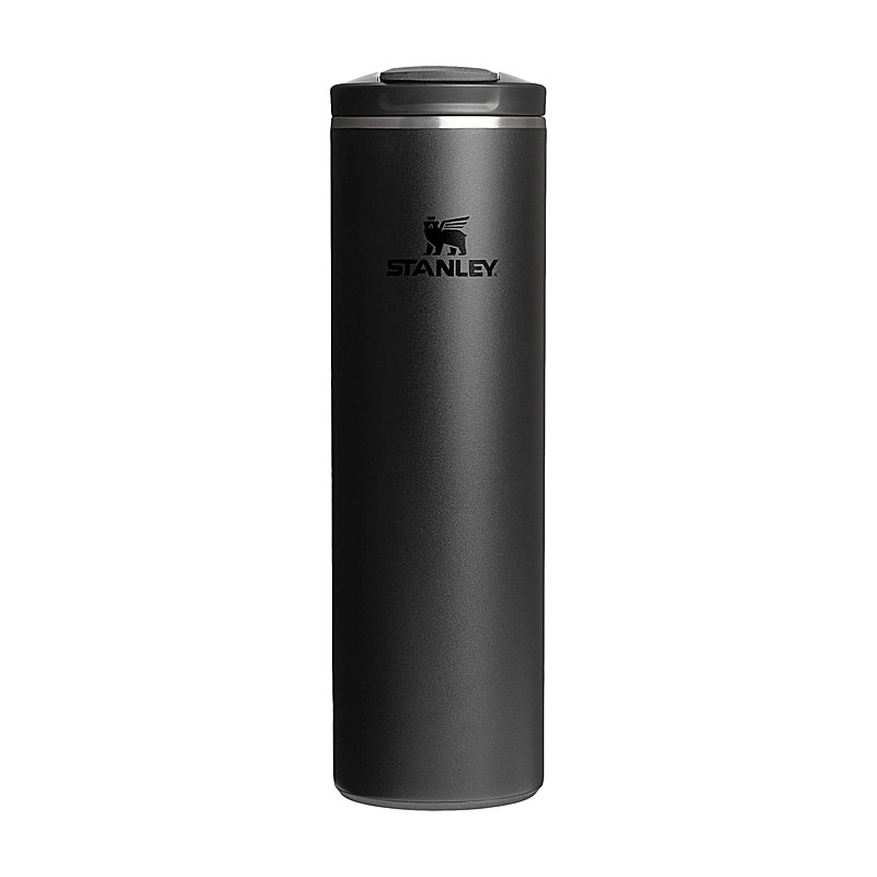 Stanley Vakuum-Flasche The Transit Flip Top Mug 0,6 Liter, black 2.0