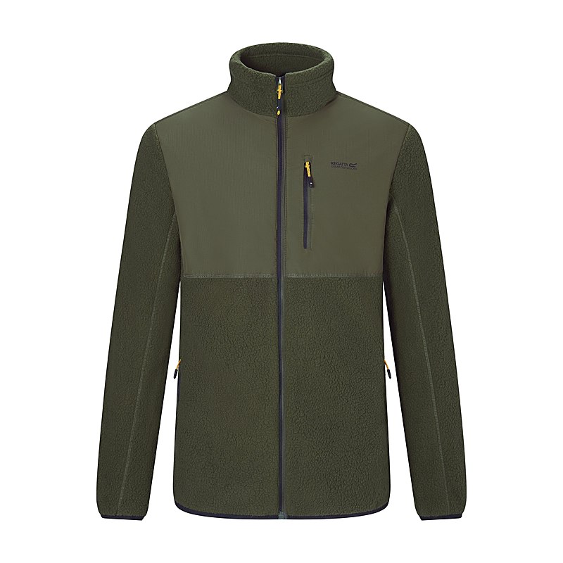 Regatta Fleecejacke Morran, dark khaki, Größe XXL