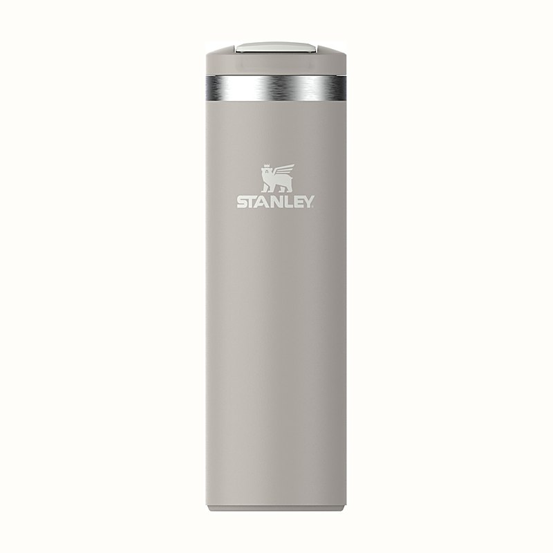 Stanley Vakuum-Flasche The Transit Flip Top Mug 0,47 Liter, ash
