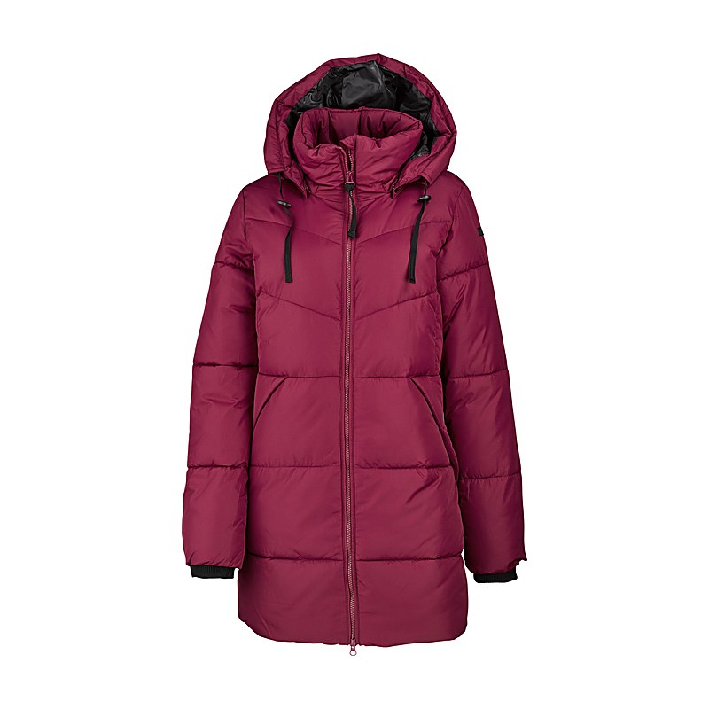Icepeak Steppmantel Adaire, carmine, Größe 36