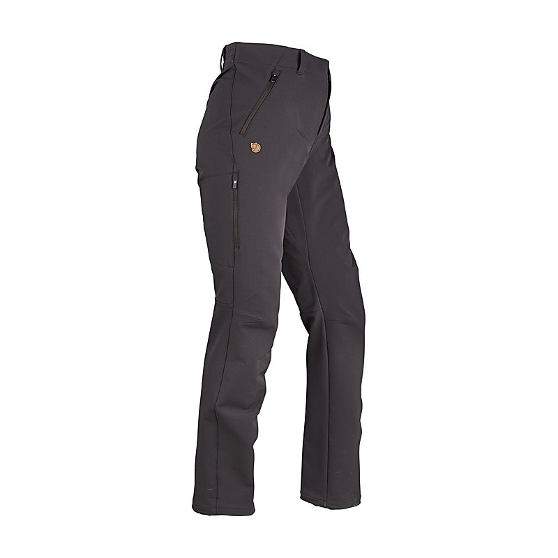 Fjällräven Hose Abisko Winter Stretch, black oak, Größe 34
