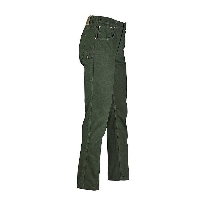 OS-Trachten Jagdjeans mit 6 Taschen, oliv, Größe 54