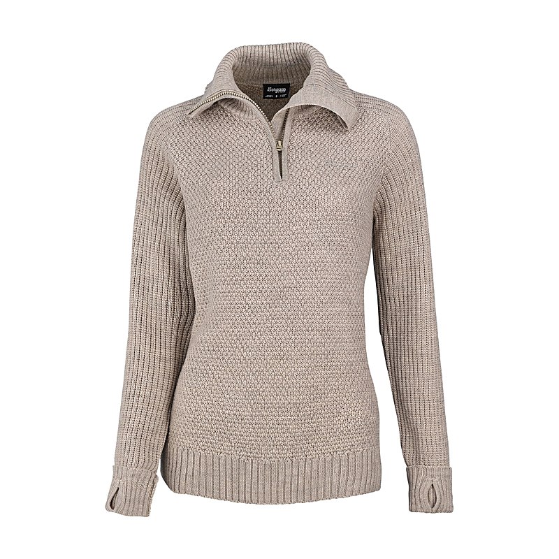 Bergans Pullover Ulriken Jumper, sandstone, Größe S