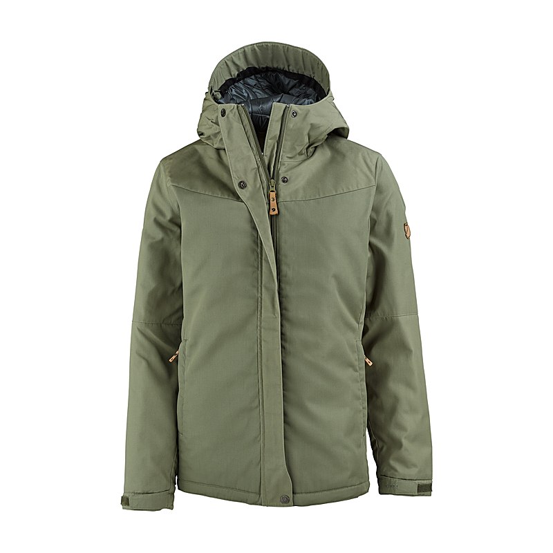 Fjällräven Jacke Stina Padded, green, Größe XL