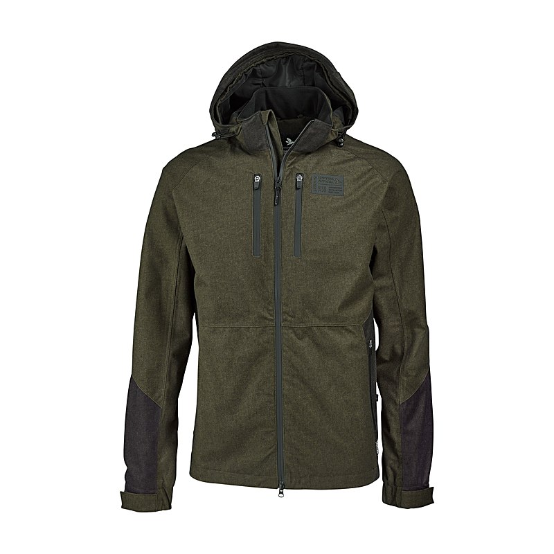 Seeland Jacke Quest, pine green mélange, Größe 48