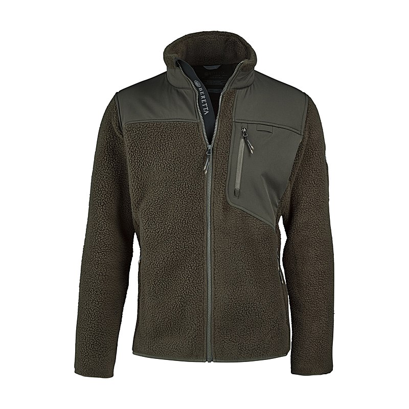 Beretta Faserpelzjacke Halifax Sherpa, green moss, Größe M