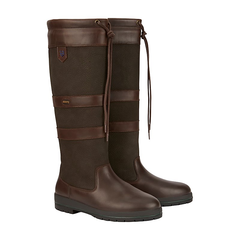 Dubarry Lederstiefel Galway, forest, Größe 45