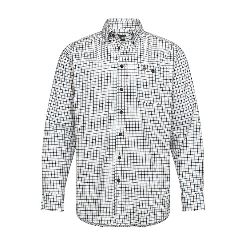 Deerhunter Langarmhemd Gavin, blue check, Größe 41/42