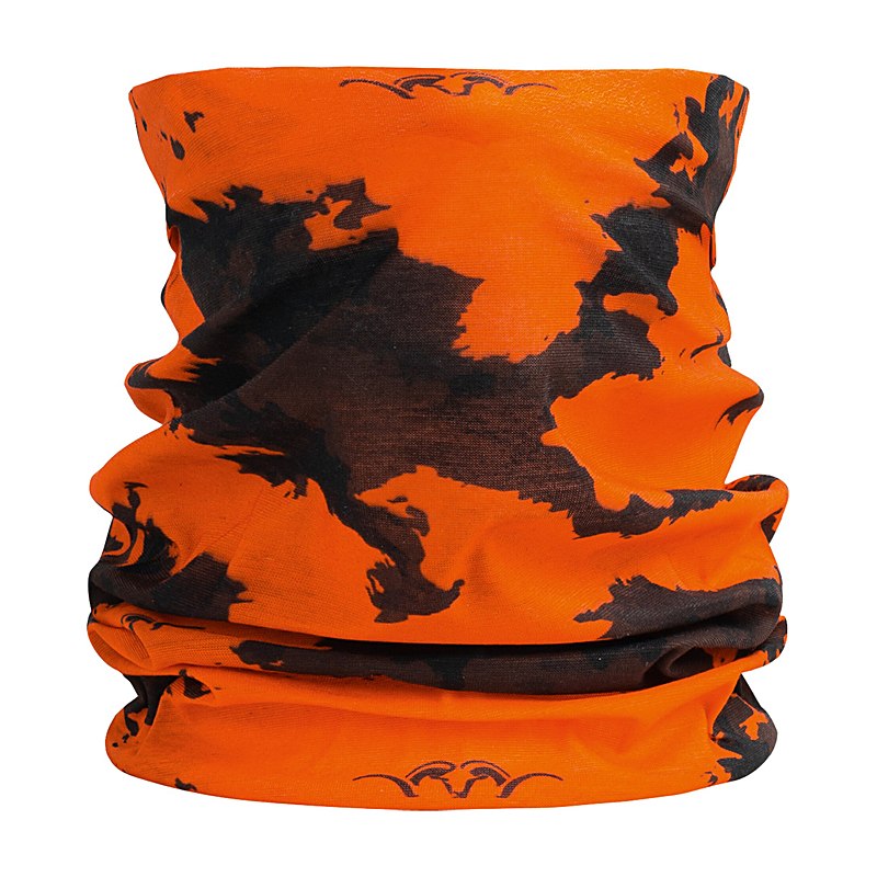 Blaser Schlauchschal Multi-Tube, blaze orange camo, Größe one size