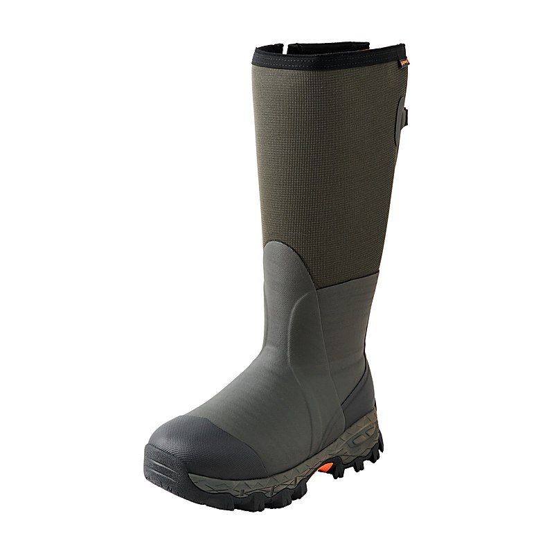 Gateway1 Winter-Gummistiefel Woodbeater 18'' 7 mm side-zip 600 g, dark green, Größe 49